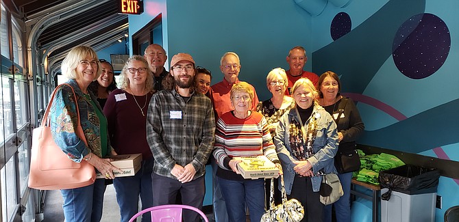 Some of Herndon Village Network’s 52 volunteer drivers who have given more than 7,300 rides since the nonprofit’s founding seven years ago.