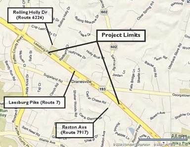 The Virginia Department of Transportation will begin relocating utilities between Reston Avenue and Rolling Holly Drive in the spring as part of the Route 7 widening. 