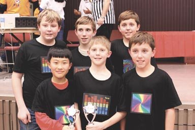 The Master Minds Team includes Cooper Middle School eighth graders Brandon Arcari and Steven Corcoran and Spring Hill Elementary School sixth graders Brad Kim, David Corcoran, Michael Arcari and Thomas Corcoran.
