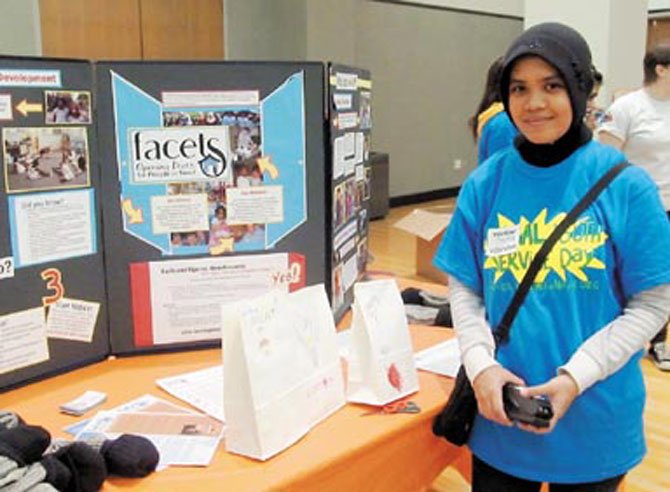 "Whoever you are, or wherever you come from, you can share your time and do small things that make a big difference to other people. I think that's the message of this day."
--Nurhaeni, a Northern Virginia Community College student and volunteer from Indonesia 
