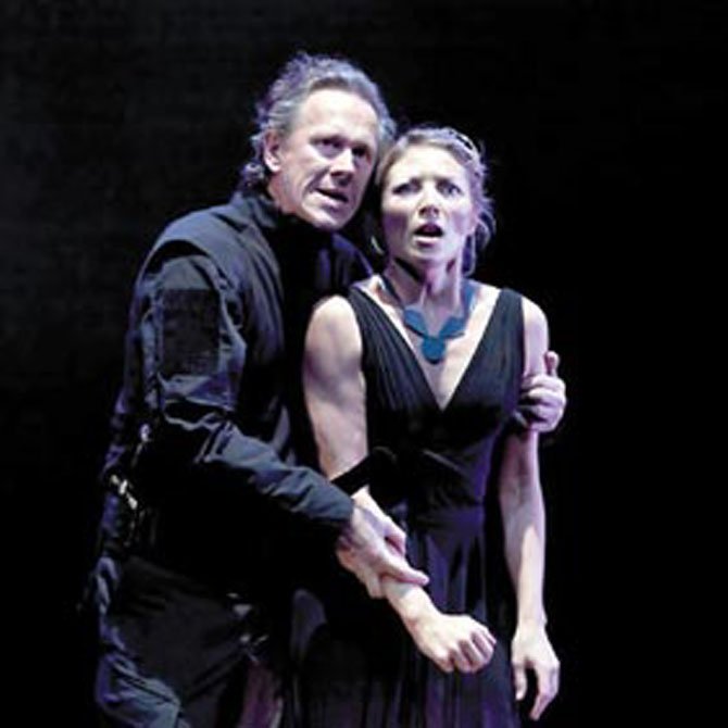 Aquila Theatre brings a modern-dress production of "Macbeth" to GMU on Saturday, Jan. 28.