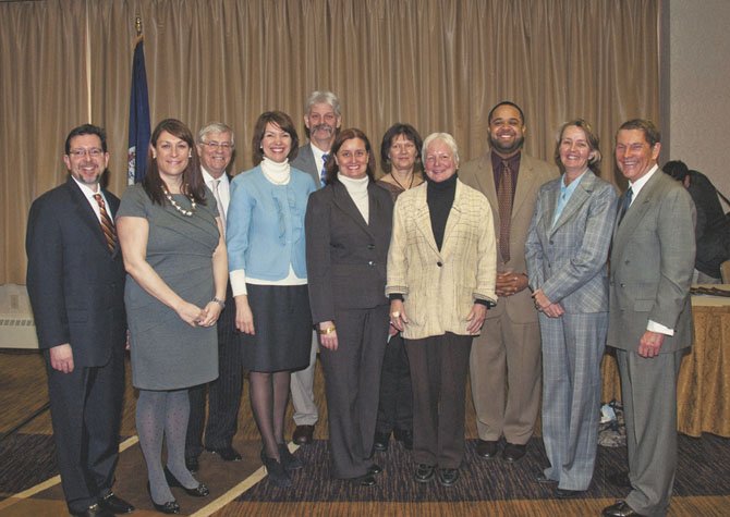 ABC’s of Alexandria speakers included Andrew Palmieri, Stephanie Landrum, Val Hawkins, Stephanie Pace Brown, Sharon Eddy, Maria Wasowski, Carol Supplee, City Manager Rashad Young, Kay Tyler and Bill Reagan.