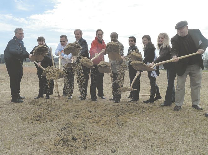 Montgomery County Officials break ground for the Animal Services and Adoption Center.