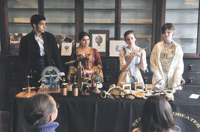 The students in the McLean High School Project Enlightenment will perform again in Alexandria, at the Apothecary Shop on Saturday afternoon, March 24.

