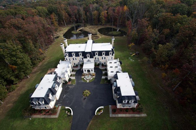 The Chateau in Oak Hollow is one of four residential properties for sale for more than $10 million, was designed by architect, Ron Hubbard, who blends green technologies with the use of space and proportion.