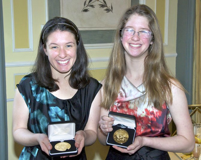 Sisters Rachel and Kelsi Okun were recently honored with the Jefferson Award. The Jefferson Award is considered the Nobel Prize for public service. 