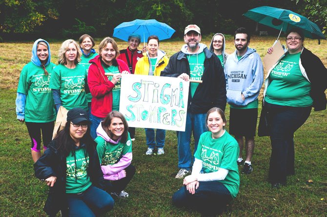 Stigma Stompers community team from NAMIWalks Northern Virginia 2011