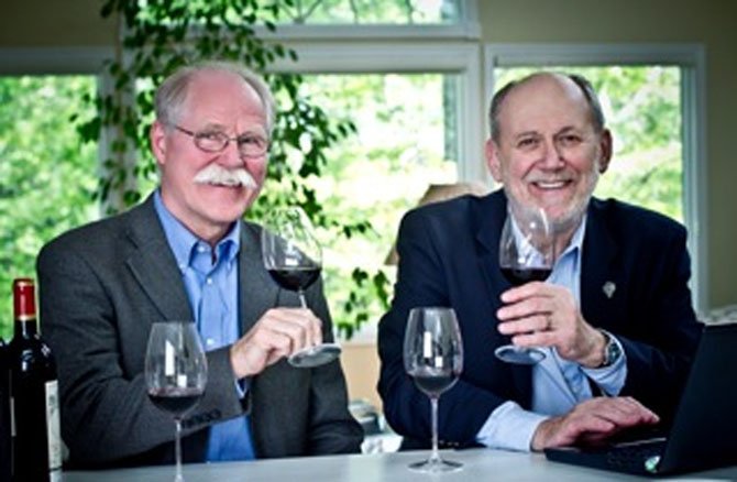 Mike Potashnik and Don Winkler of the International Wine Review.