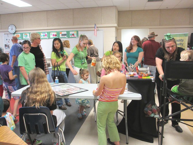 The Celtic Arts Festival was more than music. It was also vendors, The Pure Pasty Company, and face-painting.

