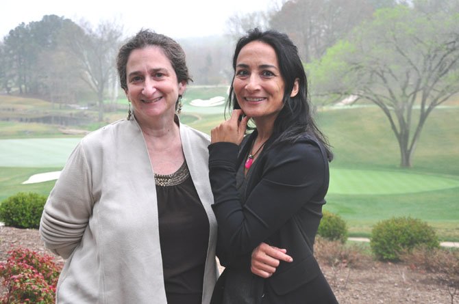 From left, Barbara Feinman Todd and Asra Nomani, founders of the Pearl Project. The project seeks to make a new model of investigative journalism, named after Daniel Pearl, a friend and colleague of Nomani’s who was killed in Pakistan. 