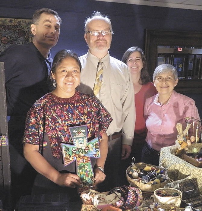 Mission work in Guatemala strives to transform village economics. From left, Mark Gonggoll, Lupe Blevins, Ben Blevins, Patty Kern and Carol Ricciardello. 