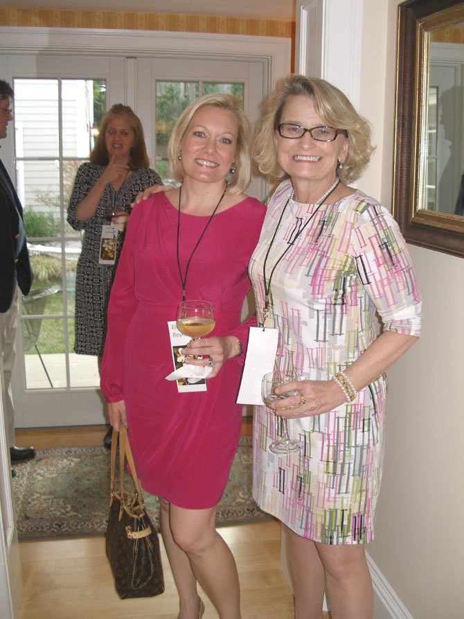 From left: Elizabeth Reynolds, Gala Chair, and Margaret Patterson, CFNC CEO.