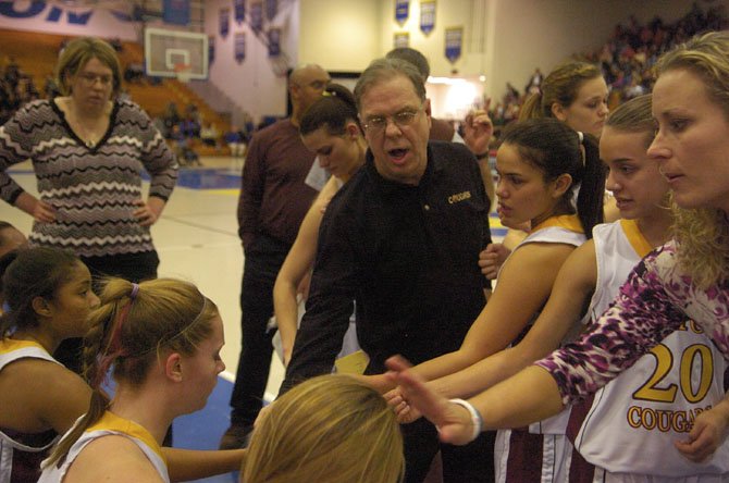 Virginia All Stars girls’ head coach Fred Priester 