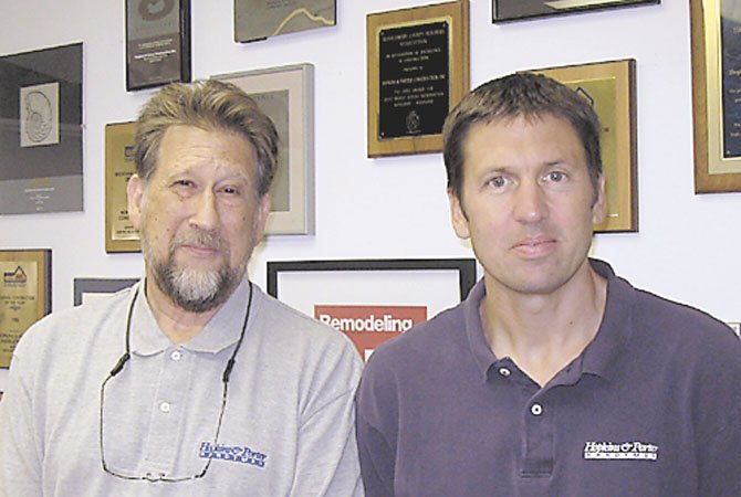 Mike Denker, left, and Todd McPhee of Hopkins & Porter.