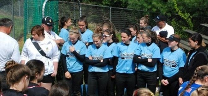 Centreville’s Lady Wildcats receive recognition for their second place finish at the Madison High School Spring Break Softball Tournament.