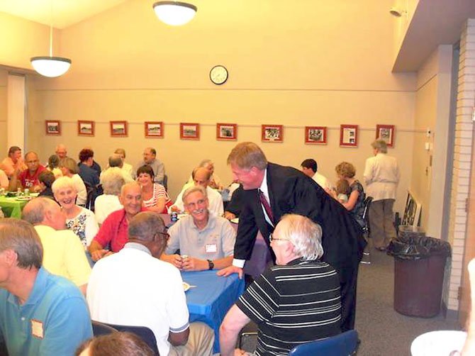 Supervisor John Cook (R-Braddock) hosted several community forums last year at the Braddock District office in Burke. 