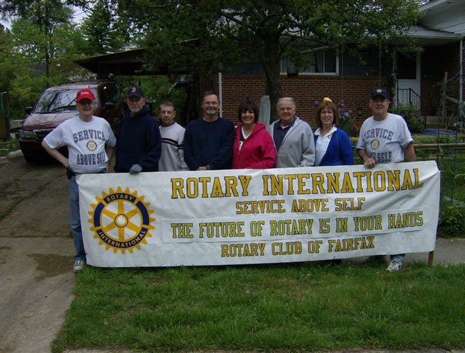 Members of the Service Above Self Task Force (from left): Paul Gauthier, Walt Seedlock, Rick Herrington, John Brice, Laura Hills, Verne Tuininga, Susan Ireland and Ron Hubbard.