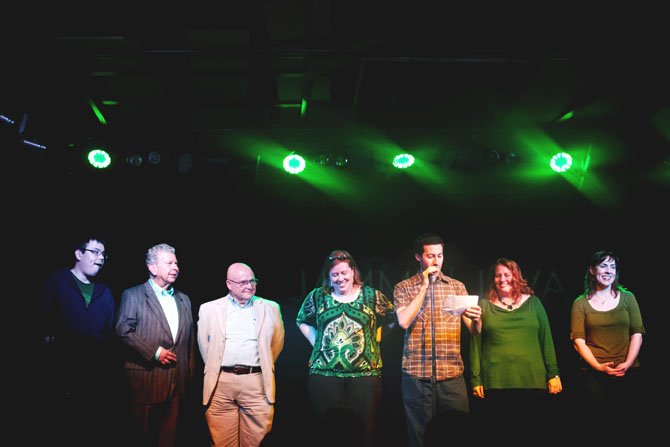 Storytellers at a recent Better Said than Done show in Virginia.