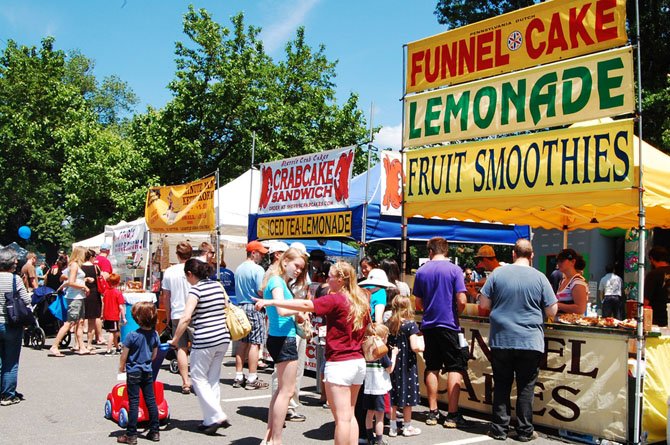 Kettlecorn, crab cakes, pit beef, pizza and ice cream are just a few of the many food choices available at McLean Day 2012.