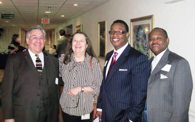 From left, Steven Paikin, a HUD official; Patricia Stephan-Fawcett, with the County’s Office of Human Rights and Equity Programs (OHREP); Kenneth Saunders, executive director of OHREP, and Ernest Dawson, a HUD official, attended a Fair Housing Conference/Training Session in April for housing providers, realtors and others providing housing-related services hosted by OHREP.

