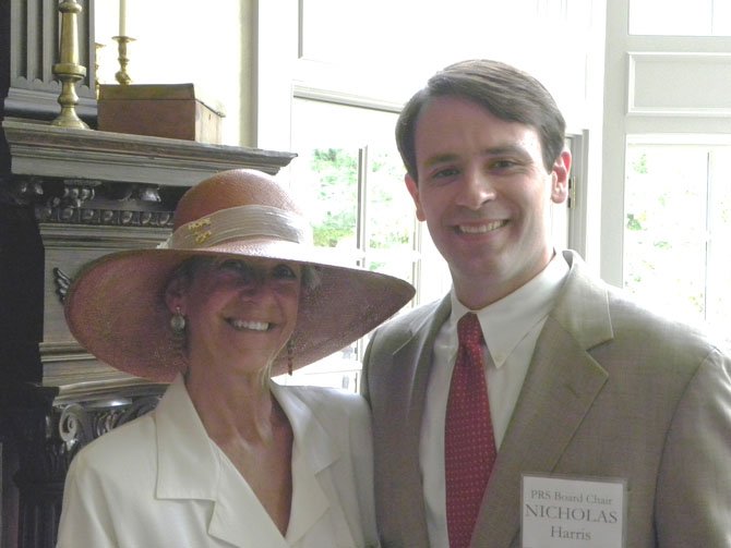 From left: Wendy Gradiso, president and CEO of PRS, and Nick Harris from Cassaday & Company, Chair of PRS' Board of Directors. Cassaday & Company was a sponsor of the 17th Annual PRS Kentucky Derby Benefit.
