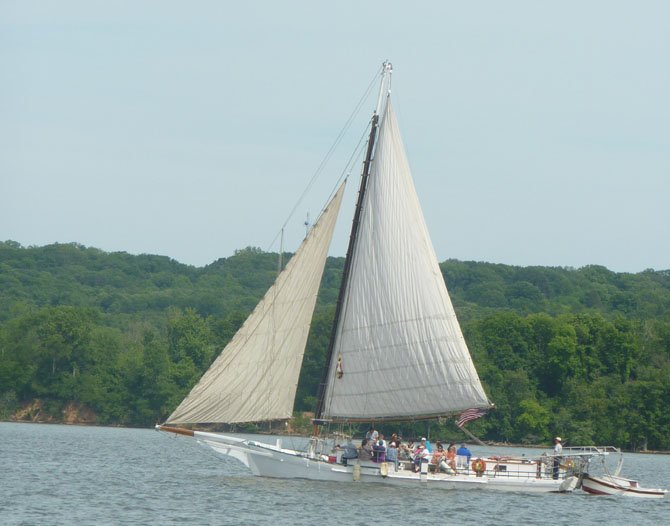 Enjoy the fall foliage by water on the historic Skipjack Minnie V.
