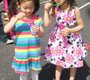 Cousins Kaitlyn Pham (left) and Chloe Schwetz, both ...