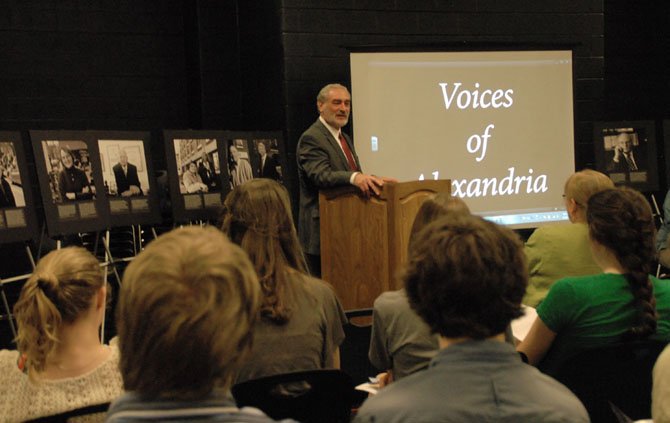 Dr. Morton Sherman created the Alexandria Speaks program at T.C. Williams  High School.
