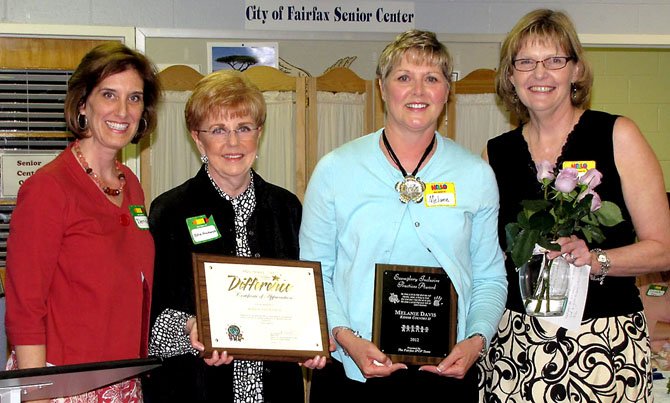 From left: Denise Forrest, Early Childhood Services Program Manager; Edna Anulewicz, Vice President/Administrator, Kiddie Country; Melanie Davis, Jr. Kindergarten Teacher, Kiddie Country; Claire Donahoe, FCPS Early Childhood Resource Teacher.