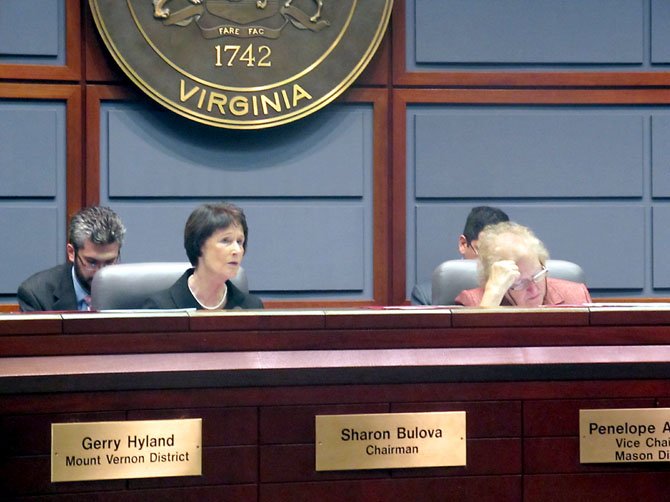 Fairfax County Board of Supervisors Chairman Sharon Bulova (D-at-large) and Supervisor Penny Gross (D-Mason) questioned George Braunstein, the director of the Fairfax-Falls Church Community Services Board, about current and projected budget shortfalls that threaten the agency’s programs. 