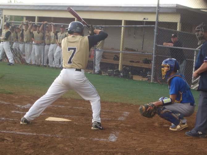 Matt Pisarcik, batting against Robinson in last week's Concorde District championship game, was one of three Bulldogs to homer in Westfield's region quarterfinals win over Yorktown on Monday.