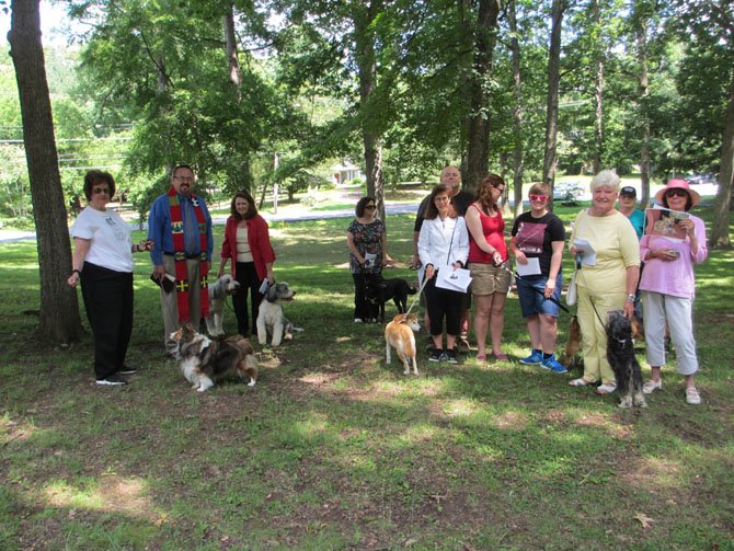 Antioch Christian Church held its second annual pet blessing on Sunday, June 1. About ten pets, including those there in spirit only, were blessed and given religious medals.