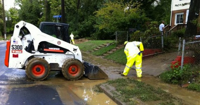 Several storms have caused massive flooding in the Huntington neighborhood.