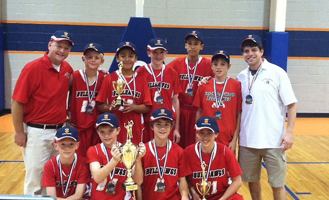 The 12U Arlington Bulldawgs, who are associated with Beyond the Hoop, won the American Youth Basketball Association Virginia State Tournament on June 3.
