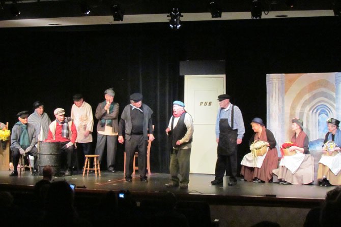 Seniors in the drama club at Greenspring, a retirement community in Springfield, present a play. Experts advise those looking for retirement facilities to spend enough time at the community to ensure that it is a good fit socially.