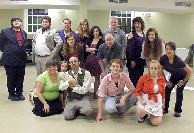 The cast of the City of Fairfax Theatre Company’s production of "Into the Woods." (Not pictured is Wendy Knight).