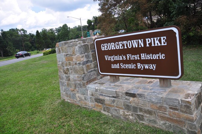 Georgetown Pike, the state’s first scenic and historic byway, was named to the Virginia Register of Historic Places, and is up for national consideration. 