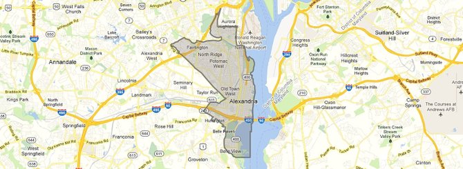 The 45th House District includes south Arlington, east Alexandria and southeast Fairfax County.