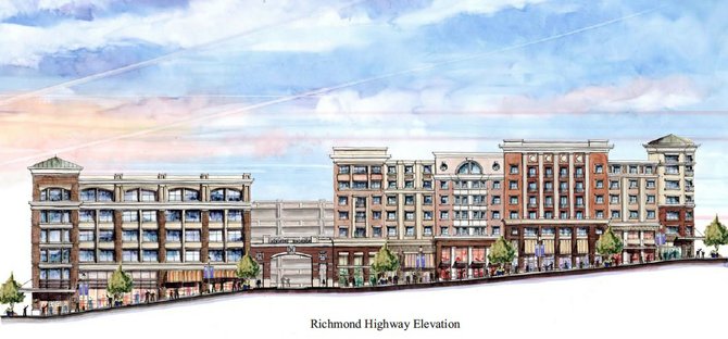 Richmond Highway elevation.