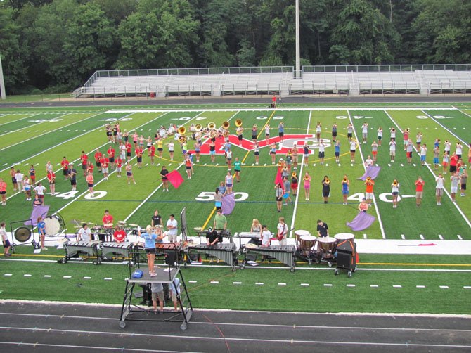 Band formation with “Pit and Guard.”
