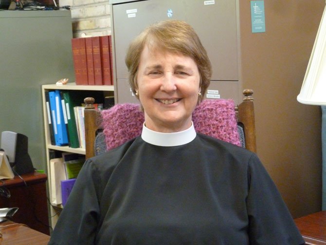 The Rev. Cynthia Baskin, rector of St. James Episcopal Church in Potomac.
