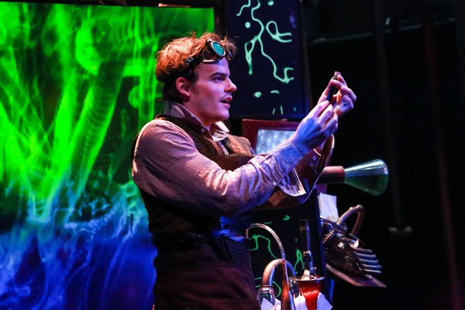 Alex Mills in Synetic Theater's “Jekyll and Hyde.”