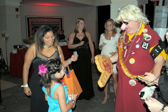 Abby meets Hogette at Magic Ball 2012.
