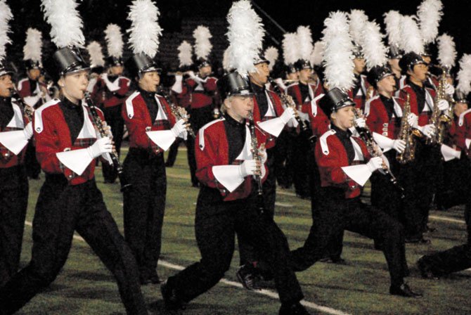 Mclean High’s repertoire was from John Mackey’s concerto for trombone, ‘Harvest,’ which was adapted by Mclean’s band director, Chris Weise for the marching band. 
