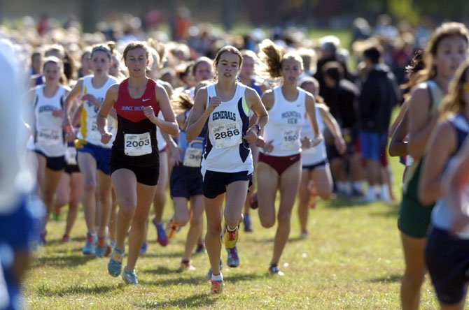 W-L’s Sarah Angell placed eighth at the Glory Days Invitational on Oct. 13, helping the Generals to a second-place team finish.