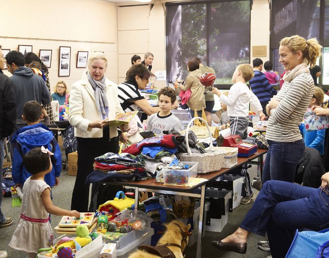 Children's Flea Market at the McLean Community Center.