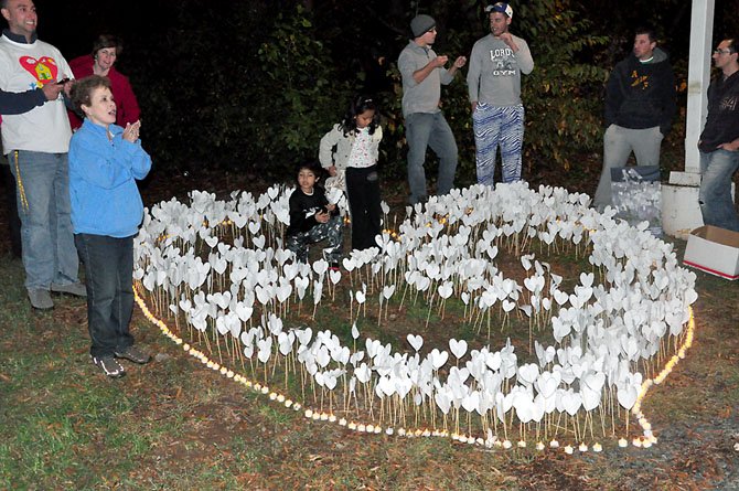 More than 40 people spent the night outdoors, in their vehicles or a tent, to raise awareness for the  homeless situation in Fairfax County Friday, Oct. 19.