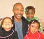 From left: Trinity Moshi, Aristotle Moshi, Indira Moshi ...