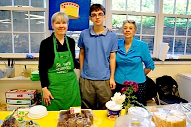 From left: Karen Taylor, Christian Shimer and Julie Flick.