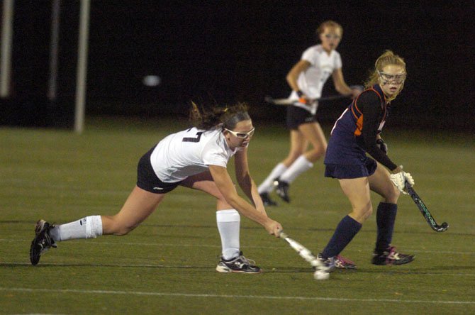 Westfield’s Katie Winesett scored three goals and had two assists in a 6-0 victory against West Springfield in the regional semifinals on Nov. 1 at Washington-Lee High School.